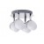 60292 Светильник потолочный Theta 4x40W GU10 Chr/Ws