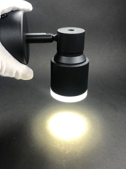 Cветильник светодиодный накладной поворотный черный 1202-5W-4000-Bk ELVAN Cветильник светодиодный накладной поворотный черный 1202-5W-4000-Bk ELVAN