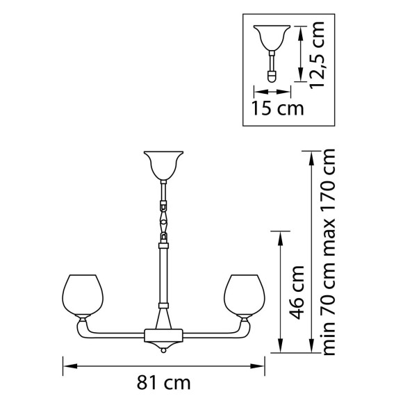 Люстра Delta 706082 Osgona Люстра Delta 706082 Osgona