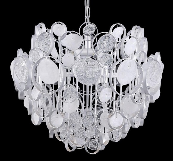 Подвесной светильник Crystal Lux Deseo SP6 D460 Silver Подвесной светильник Crystal Lux Deseo SP6 D460 Silver