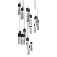 Подвесная светодиодная люстра Kink Light Аква 08510-15А,02(4000K) Подвесная светодиодная люстра Kink Light Аква 08510-15А,02(4000K)