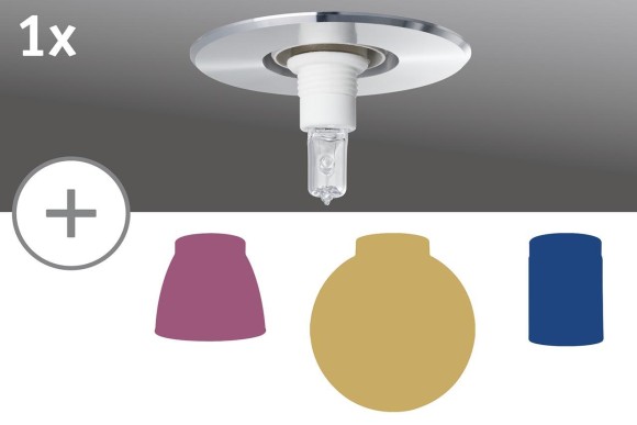 Светильник встравиваемый Paulmann Deco Systems Basis D95мм 33Вт 460Лм 2750К Е27/G9 230В Алюм. 92571 Светильник встравиваемый Paulmann Deco Systems Basis D95мм 33Вт 460Лм 2750К Е27/G9 230В Алюм. 92571