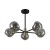 Люстра SF4003/5C-BK-AB BORNO Seven Fires