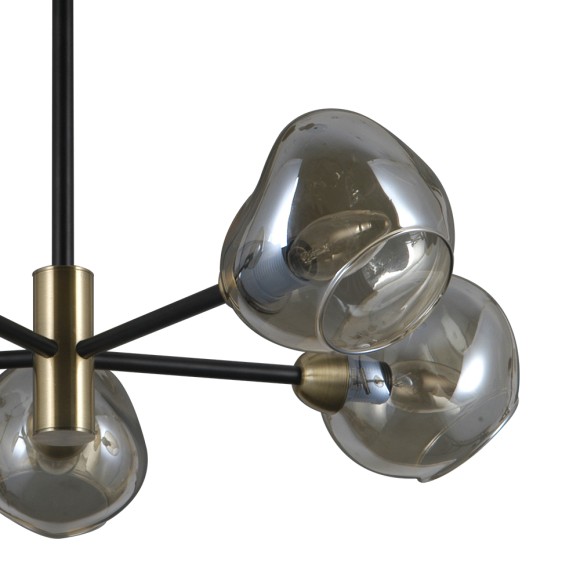 Люстра SF4003/5C-BK-AB BORNO Seven Fires