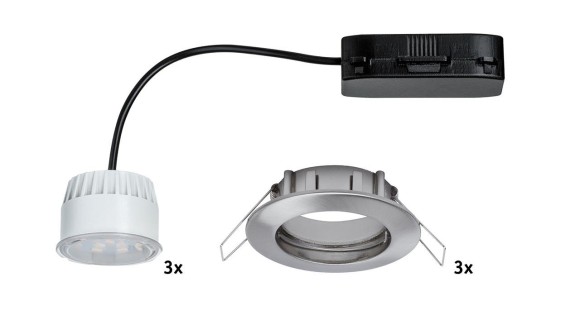 92757 EBL Coin LED 3x6,5W 51mm rund eisen-geb 92757 EBL Coin LED 3x6,5W 51mm rund eisen-geb