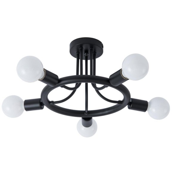 Светильник потолочный Highgarden a6063pl-5bk Arte Lamp