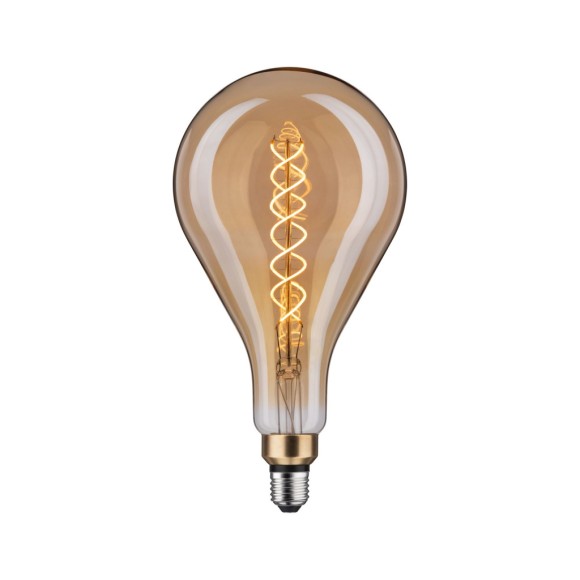 Лампа светодиодная Paulmann BigDrop D16см Винтажная 7Вт 390Лм 2000К LED E27 230В Золотой Димм. 28592