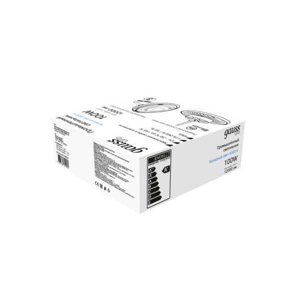 Светильник промышленный Gauss 821536300 Светильник промышленный Gauss 821536300