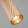 Подвесной светодиодный светильник 50190/1 LED золото