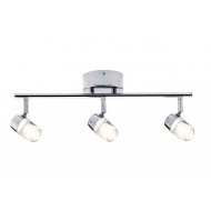 Светильник потолочный Paulmann Bullet L485мм 3x3.2Вт 298Лм 2700К LED IP20 230В Хром Металл 60384 Светильник потолочный Paulmann Bullet L485мм 3x3.2Вт 298Лм 2700К LED IP20 230В Хром Металл 60384