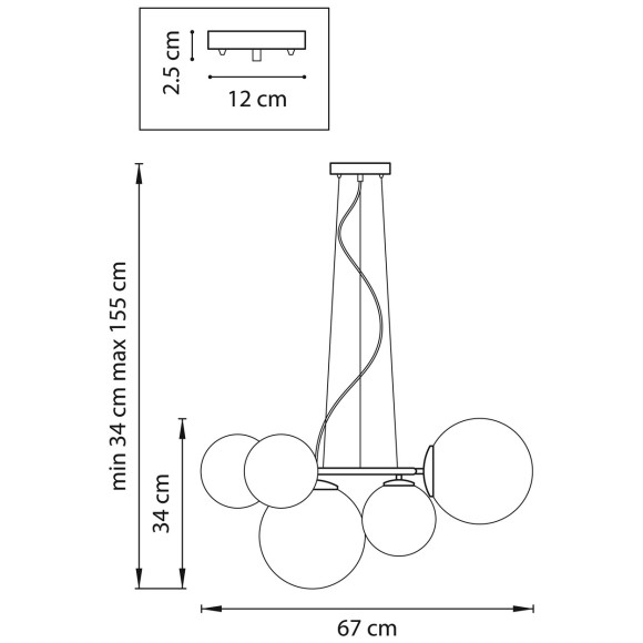 lightstar 815057 Чертёж lightstar 815057 Чертёж