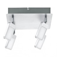 66645 SL Mic 4x5W Chrom 230V Metall 66645 SL Mic 4x5W Chrom 230V Metall