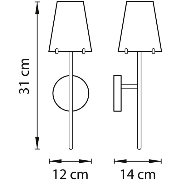 Бра Lightstar Diafano 758612 Бра Lightstar Diafano 758612