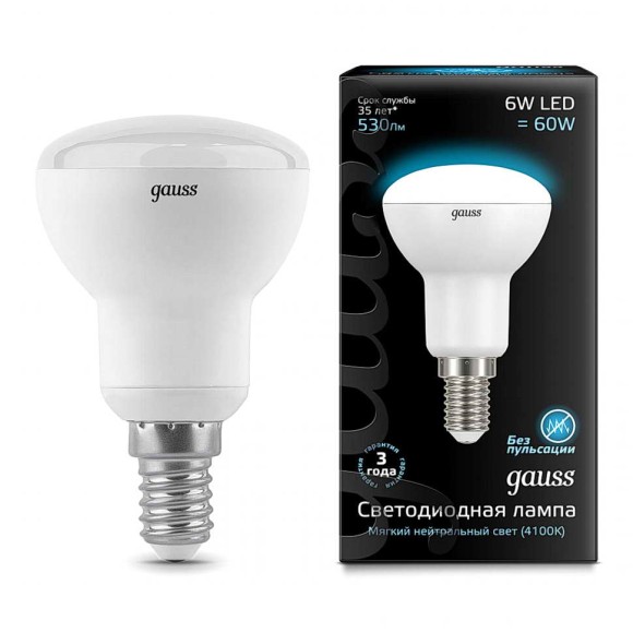 Лампочка светодиодная Gauss 106001206 Лампочка светодиодная Gauss 106001206