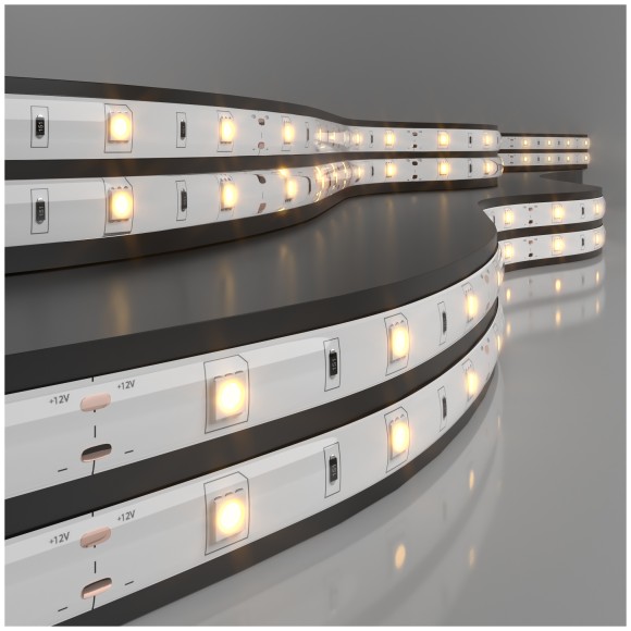 Светодиодная лента Лента светодиодная 12V 7,2W 30Led 5050 IP65 теплый белый, 5м