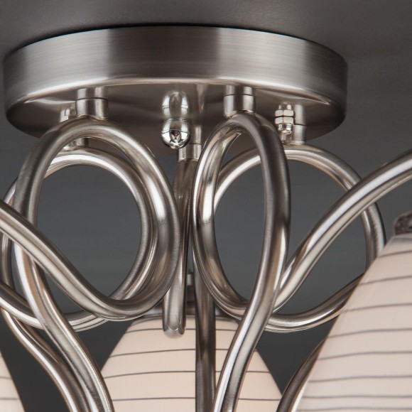 Потолочный светильник 30121/5 сатин-никель