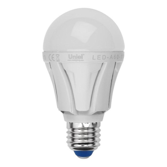 Лампа светодиодная (07885) E27 11W 4500K груша матовая LED-A60-11W/NW/E27/FR ALP01WH