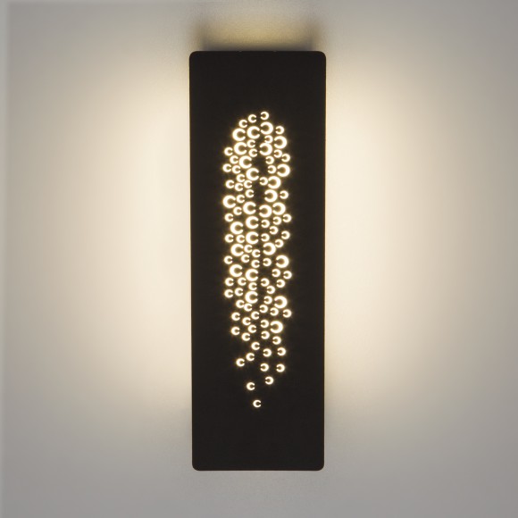 Настенный светодиодный светильник 40149/1 LED черный Настенный светодиодный светильник 40149/1 LED черный