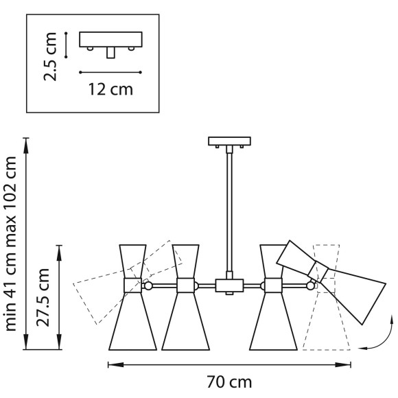 lightstar 816066 Чертёж
