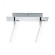 66655 Spotlight Pole 2x5W Chrom 230V Metall/Ac