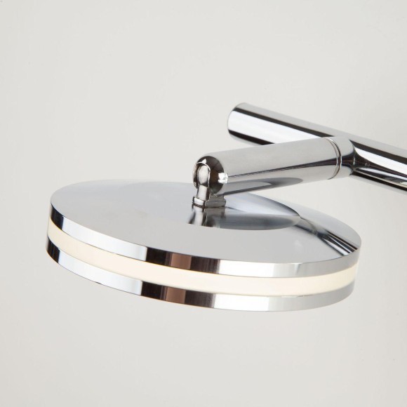 Светодиодный настенный светильник с поворотными плафонами 20002/3 хром Светодиодный настенный светильник с поворотными плафонами 20002/3 хром