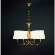 Подвесная люстра Mantra Paola Painted Gold 3540 Подвесная люстра Mantra Paola Painted Gold 3540