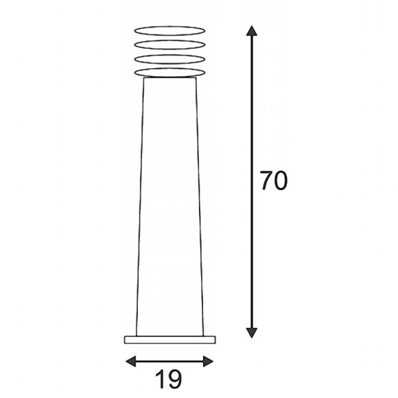 Светильник уличный Rusty 70 ржавчина 229021 Светильник уличный Rusty 70 ржавчина 229021