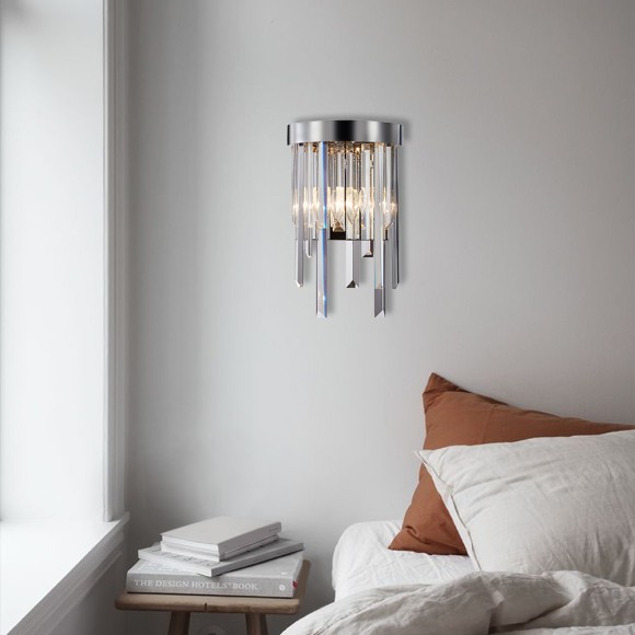 Бра LH0048/2W-CR-CL DZHILLIAN Lumien Hall Бра LH0048/2W-CR-CL DZHILLIAN Lumien Hall