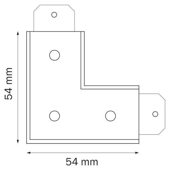 Соединитель для шинопровода Lightstar 505126 Соединитель для шинопровода Lightstar 505126