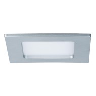 Панель встраиваемая Paulmann 115х115мм 6Вт 350лм 2700K IP44 LED 230В Хром матовый Пластик 92079 Панель встраиваемая Paulmann 115х115мм 6Вт 350лм 2700K IP44 LED 230В Хром матовый Пластик 92079