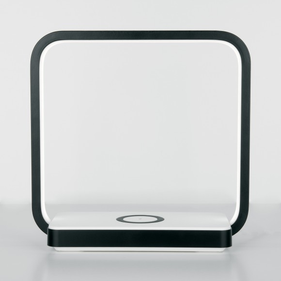 Светодиодная настольная лампа с беспроводной зарядкой QI 80502/1 черный Светодиодная настольная лампа с беспроводной зарядкой QI 80502/1 черный