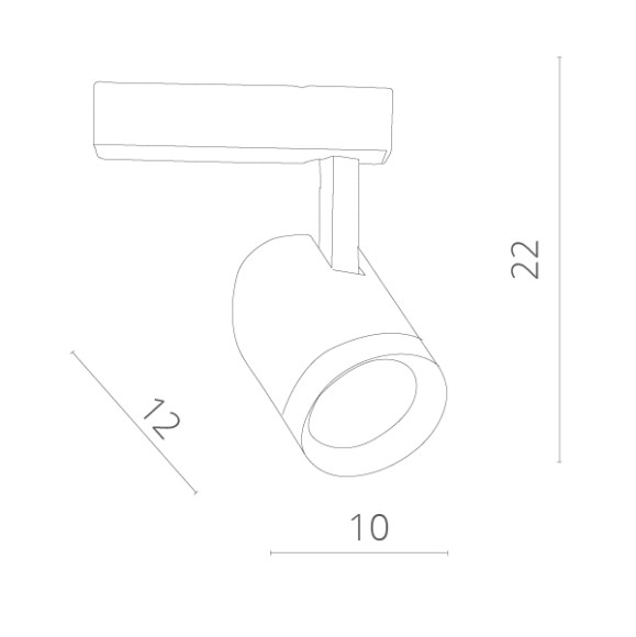 Трековый светильник Soffitto a1730pl-1wh Arte Lamp картинка 2 Трековый светильник Soffitto a1730pl-1wh Arte Lamp картинка 2