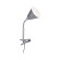Настольная лампа Paulmann Vitis макс.20Вт E14 IP20 230В Серый Металл/Пластик С зажимом 95432