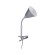 Настольная лампа Paulmann Vitis макс.20Вт E14 IP20 230В Серый Металл/Пластик С зажимом 95432