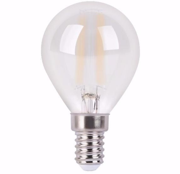 Лампа светодиодная филаментная E14 5W 4100К матовая 105201205 Лампа светодиодная филаментная E14 5W 4100К матовая 105201205