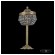 Настольная лампа Bohemia Ivele Crystal 19013L6/35IV G