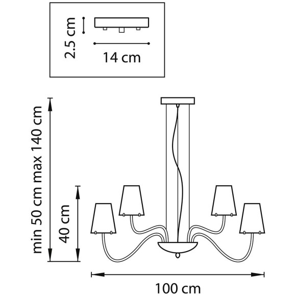 Люстра подвесная Lightstar Diafano 758162 Люстра подвесная Lightstar Diafano 758162