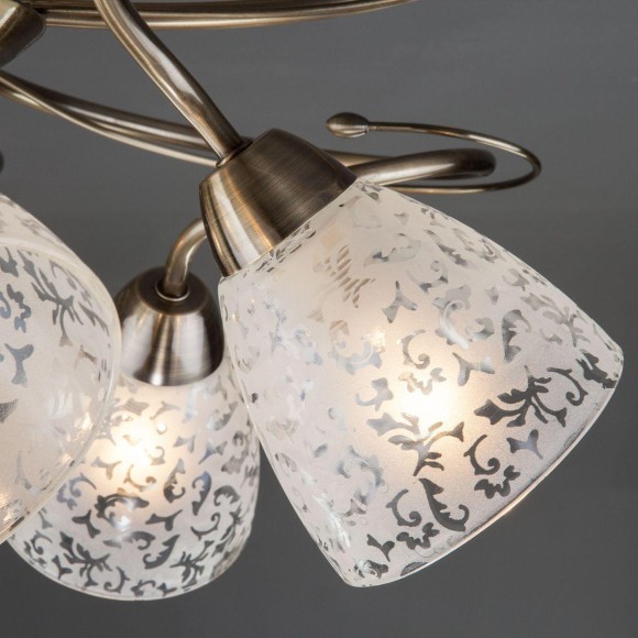 Потолочный светильник 30130/5 античная бронза Потолочный светильник 30130/5 античная бронза