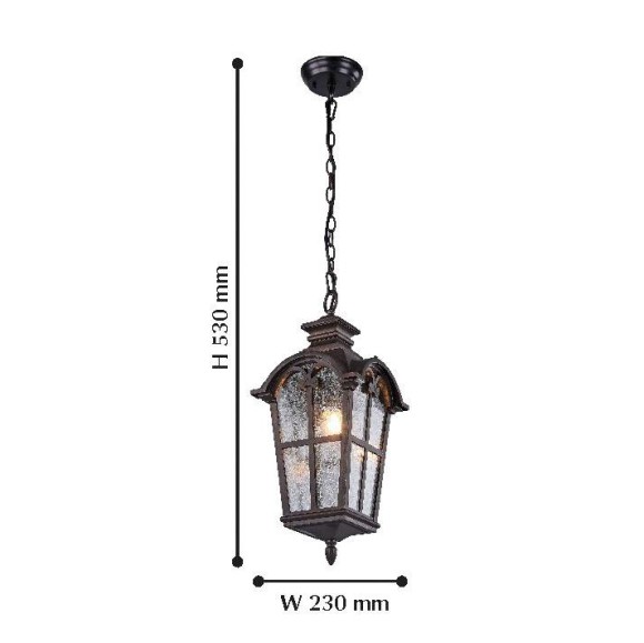 Уличный подвесной светильник Favourite Bristol 2036-1P Уличный подвесной светильник Favourite Bristol 2036-1P