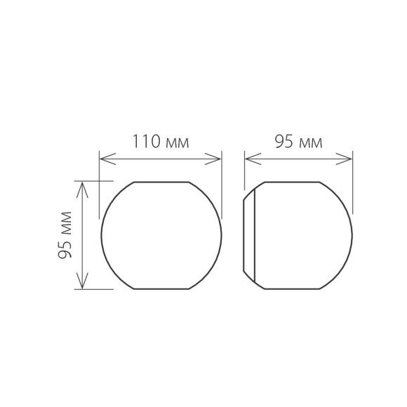 Diver белый уличный настенный светодиодный светильник 1566 TECHNO LED Elektrostandard Diver белый уличный настенный светодиодный светильник 1566 TECHNO LED Elektrostandard