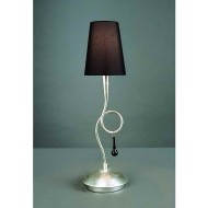 Настольная лампа Mantra Paola Painted Silver 3535 Настольная лампа Mantra Paola Painted Silver 3535