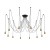 Подвесная люстра Citilux Эдисон CL451121