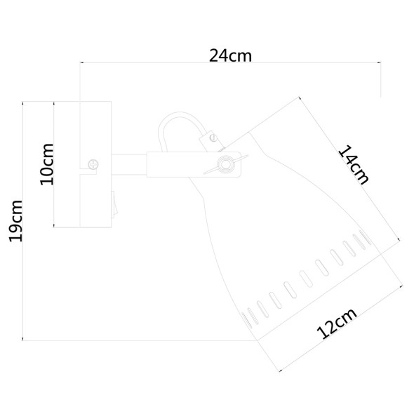 Спот Luned a2214ap-1ab Arte Lamp картинка 3