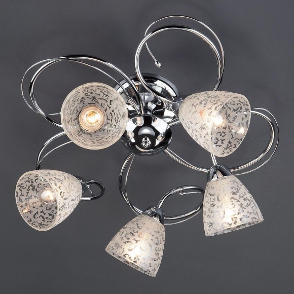 Потолочный светильник 30130/5 хром Потолочный светильник 30130/5 хром