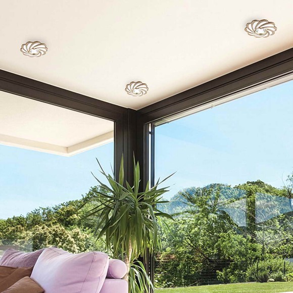 Встраиваемый декоративный светильник Pattern 370219 Novotech