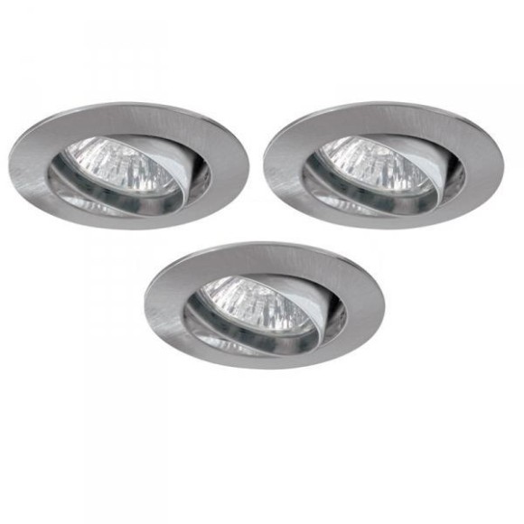 99357 Светильник встраиваемый круглый, GU4, 3x 35W 