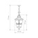 Diadema H черное золото уличный подвесной светильник IP44 GLYF-8046H Elektrostandard