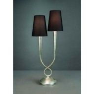 Настольная лампа Mantra Paola Painted Silver 3536 Настольная лампа Mantra Paola Painted Silver 3536