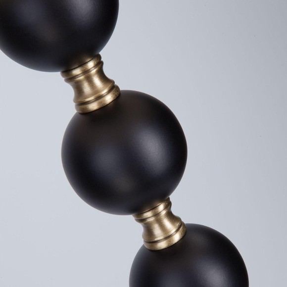 Торшер классический с абажуром 01057/1 черный Торшер классический с абажуром 01057/1 черный