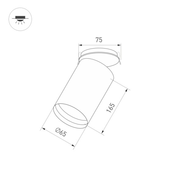 База встраиваемая Arlight 022646(1) База встраиваемая Arlight 022646(1)